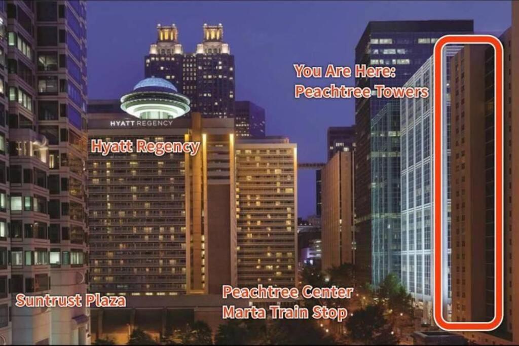 Stayatl Downtown High Rise Condo Atlanta Exterior foto